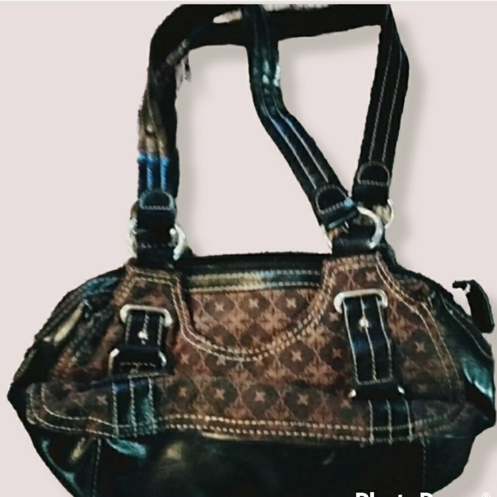 Black and Brown Small Purse